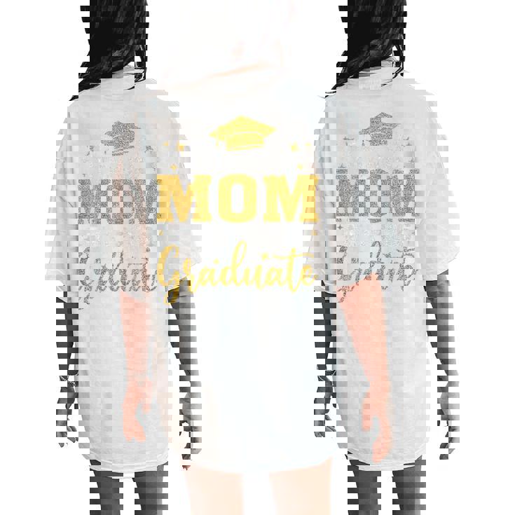 Mom Senior 2026 Proud Mom Of A 2026 Graduate Done 2026 Women's Oversized Comfort T-Shirt Back Print