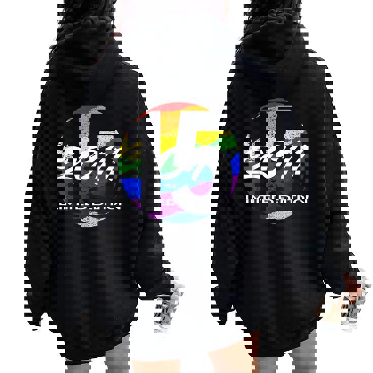 15 歳の誕生日女の子男の子 15 年 2011 面白いギフト レディース オーバーサイズ パーカー バックプリント