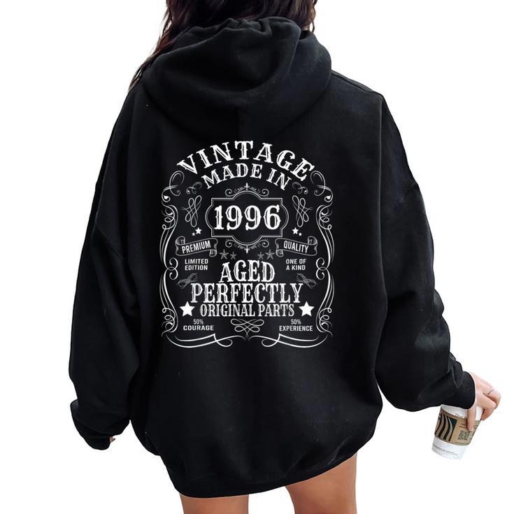 30 Cumpleaños Hombre 30 Años 1996 Regalo Decorativo Divertido Women Oversized Hoodie Back Print