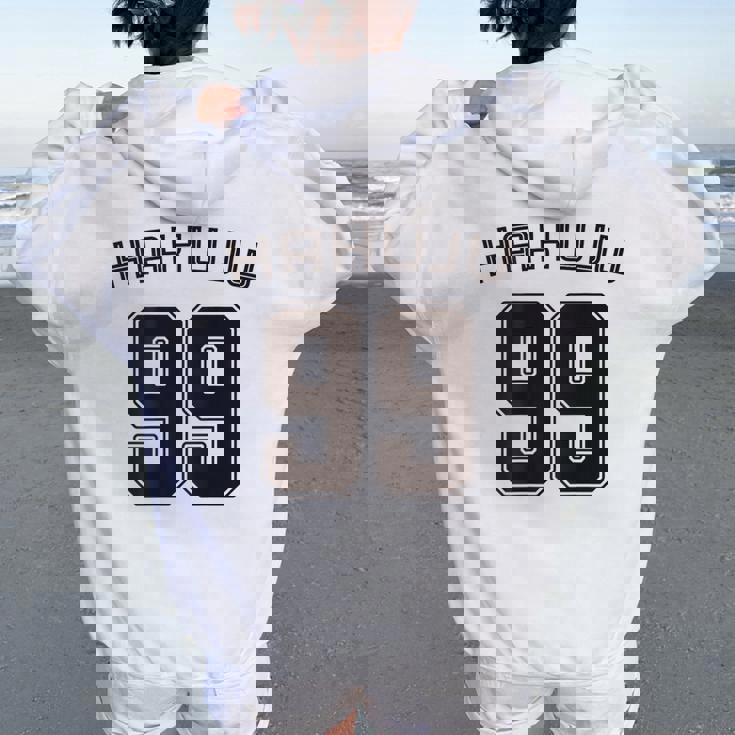 99 歳 白寿 祝い 99歳 99才 お祝い 男性 女性 白寿祝い 父 母 はくじゅ 背番号 バックプリント レディース オーバーサイズ パーカー バックプリント