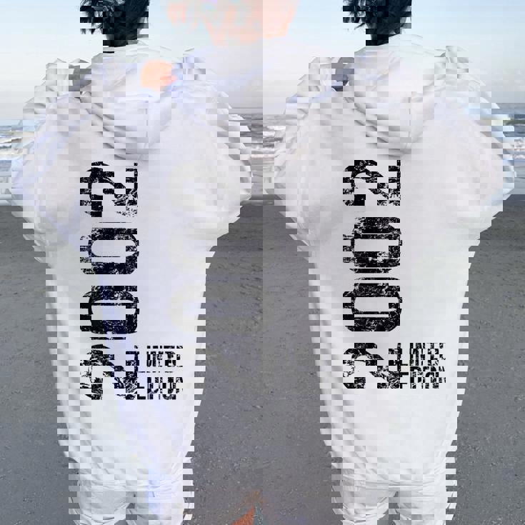 限定 24 歳の誕生日男性版女性 24 歳 2002 ギフト レディース オーバーサイズ パーカー バックプリント