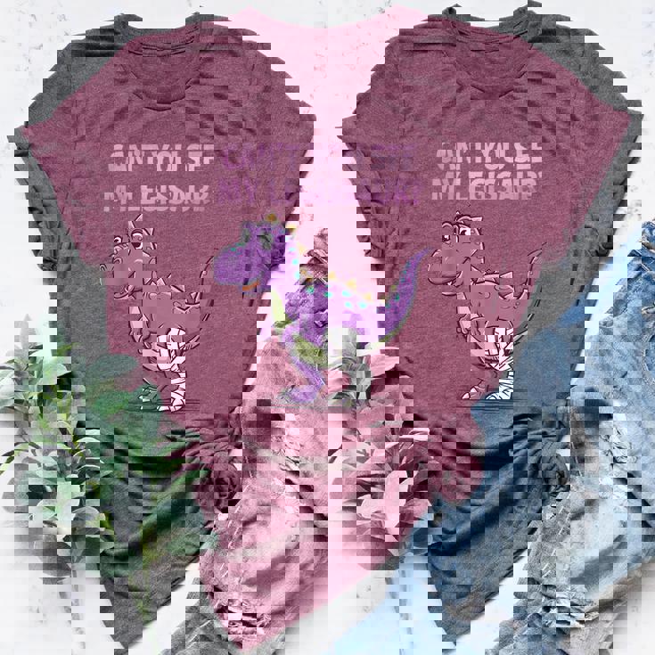 Broken Leg Art For Men Women Broken Bone Recovery Women's Heather T-Shirt