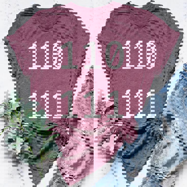 67 Meme Programmer Coder Binary Code Computer Science Women's Heather T-Shirt