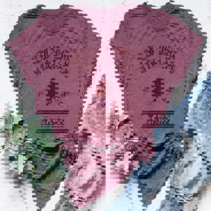 Kenai Fjords National Park Est 1980 Alaska Women's Heather T-Shirt