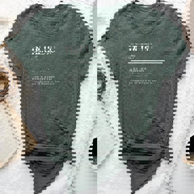 Definition Delulu Fandom Idol Meme Definition Bella Canvas T-shirt