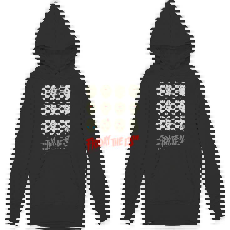 13日の金曜日 ハロウィン デザインマスク 長袖tシャツ パーカー