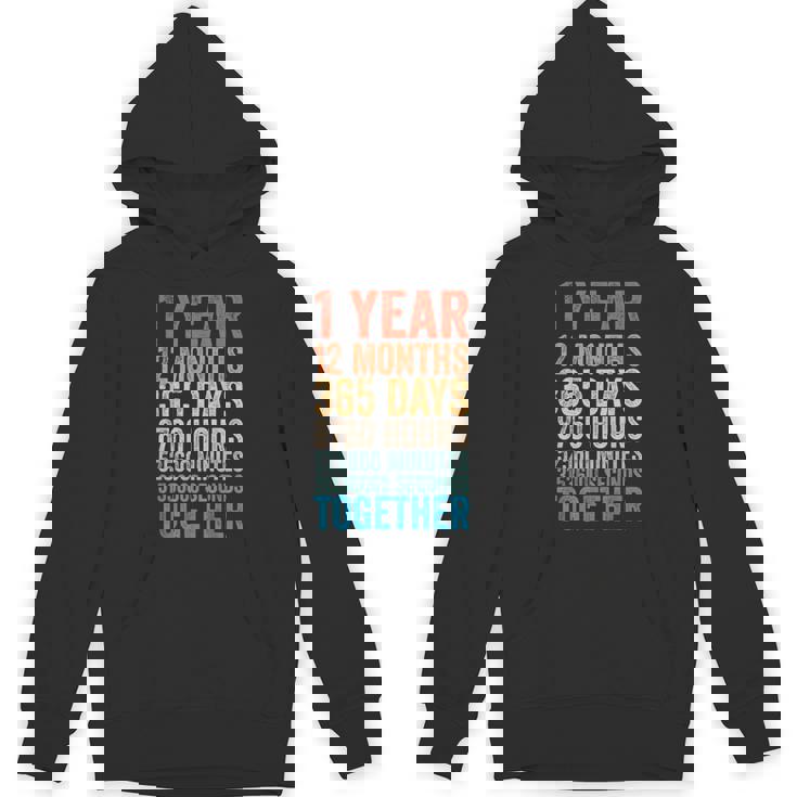 1年記念日 彼 彼女 カップル 1回目の結婚 パーカー