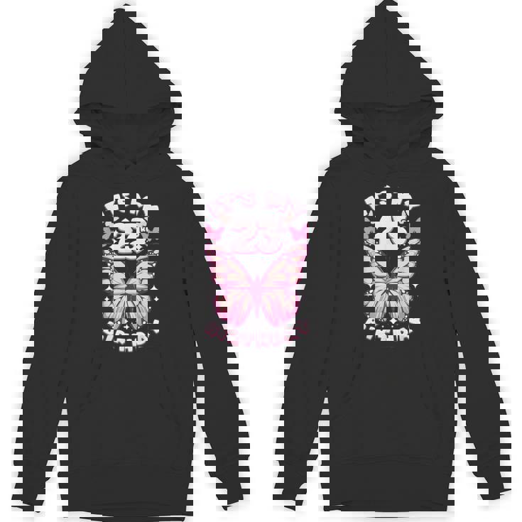 23歳の誕生日、少女23年、蝶と23の数字 パーカー