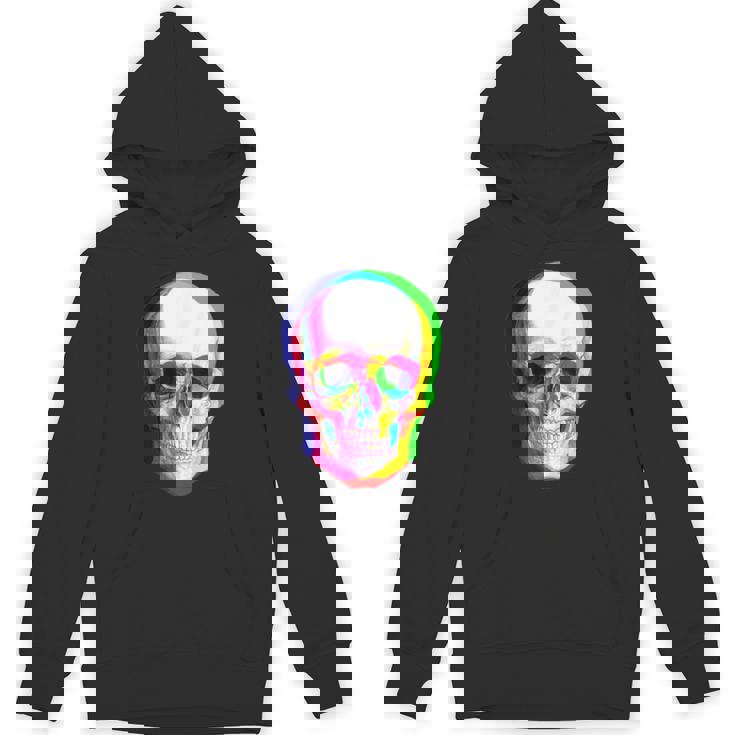 3Dスカル。 パーカー