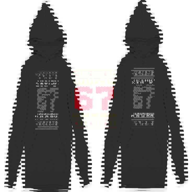 67 Santa Sleigh By Ugly Christmas Hoodie