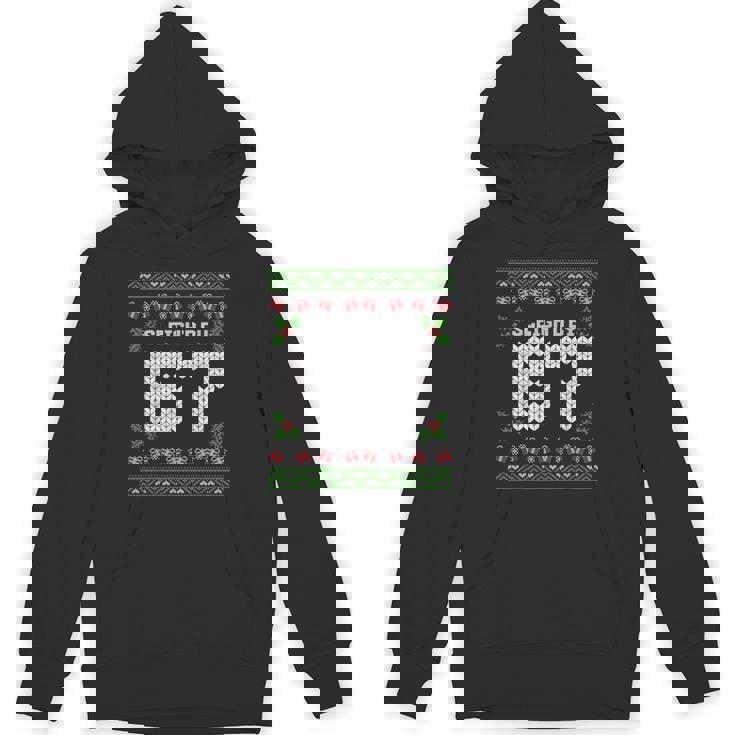 67 Santa Ugly Sleigh Six Seven Christmas Hoodie