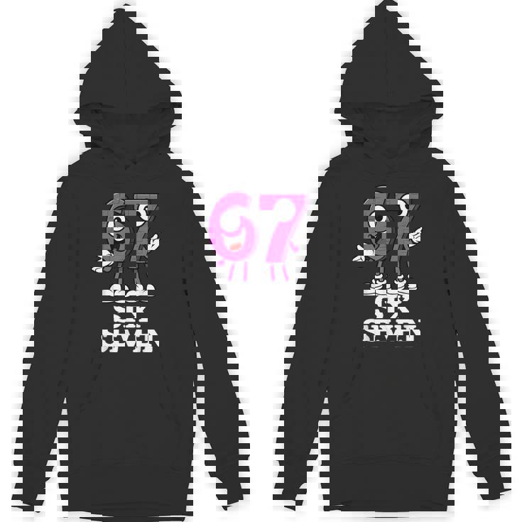 67 シックスセブン 6-7 面白いイタリアンブレインロットゲームスラングミーム パーカー