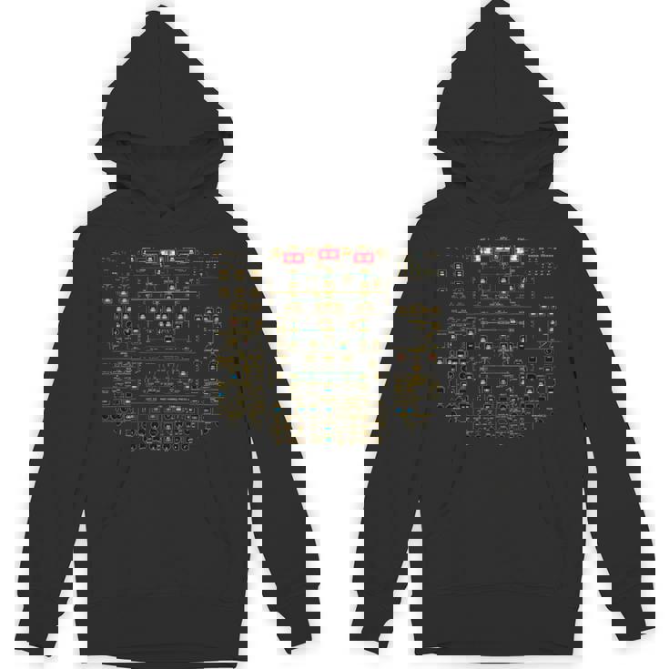 A320 オーバーヘッドパネル ライト付き 航空旅客機パイロット 長袖tシャツ パーカー