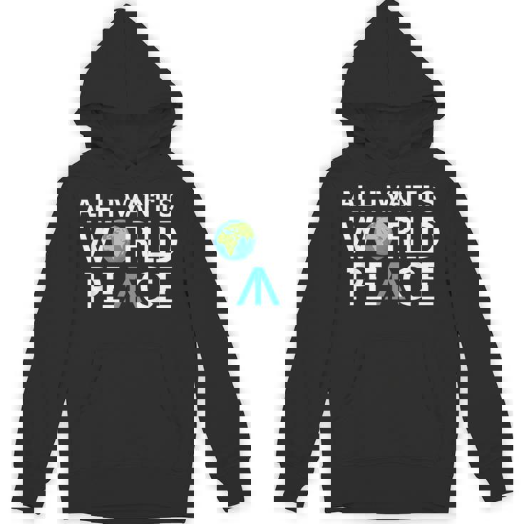 All I Want Is World Peace Earth Day パーカー