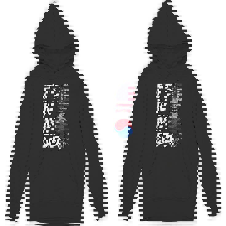 America American USA South Korea Korean It's In My DNA Flag Unisex Hoodie