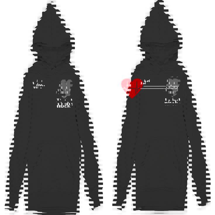 And I'm Back 心臓専門医 心臓サバイバー 心臓病患者 心臓 パーカー