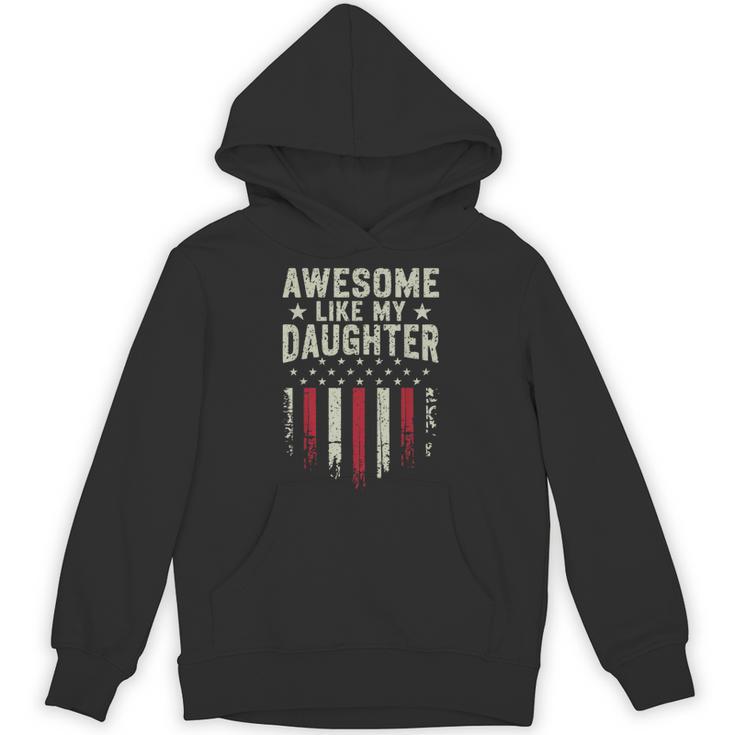 Awesome Like My Daughter Dad Fathers Day Hoodie