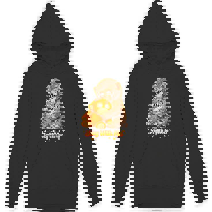 Baby Monkey Named Punchtay With Me パンチ メンズ レディース キッズ 男の子 パーカー