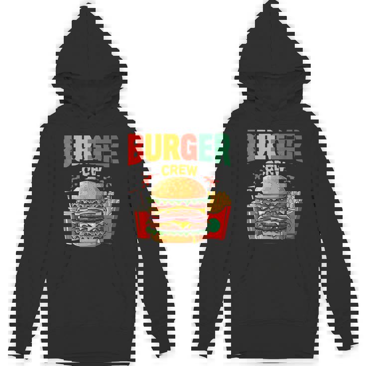 Berger Crew Hamburger Cheeseburger Fast Food Lovers パーカー