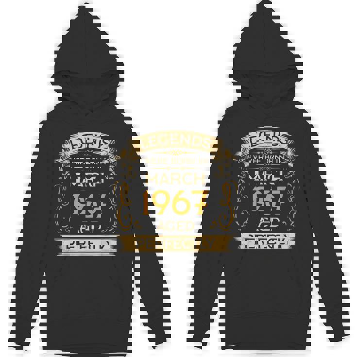 Birthday Legends Were Born Ins March 1967 パーカー