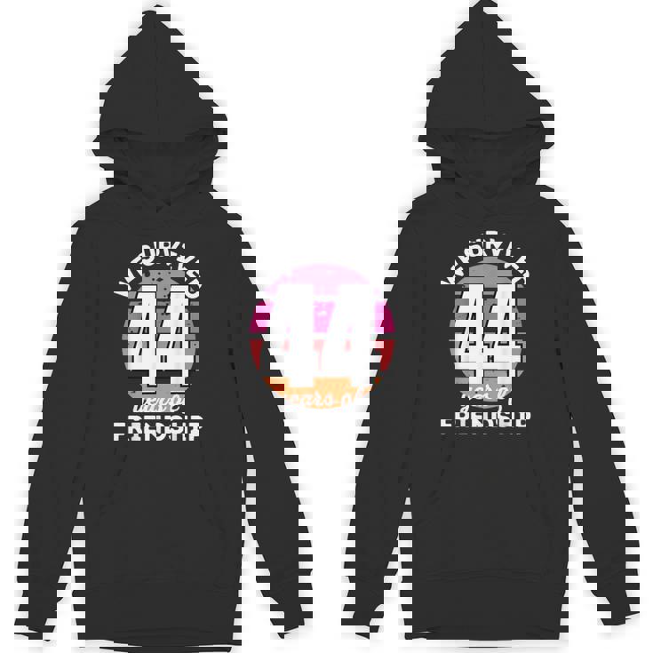 Celebrating 44 Years Of Friendship 面白いグループマッチング パーカー