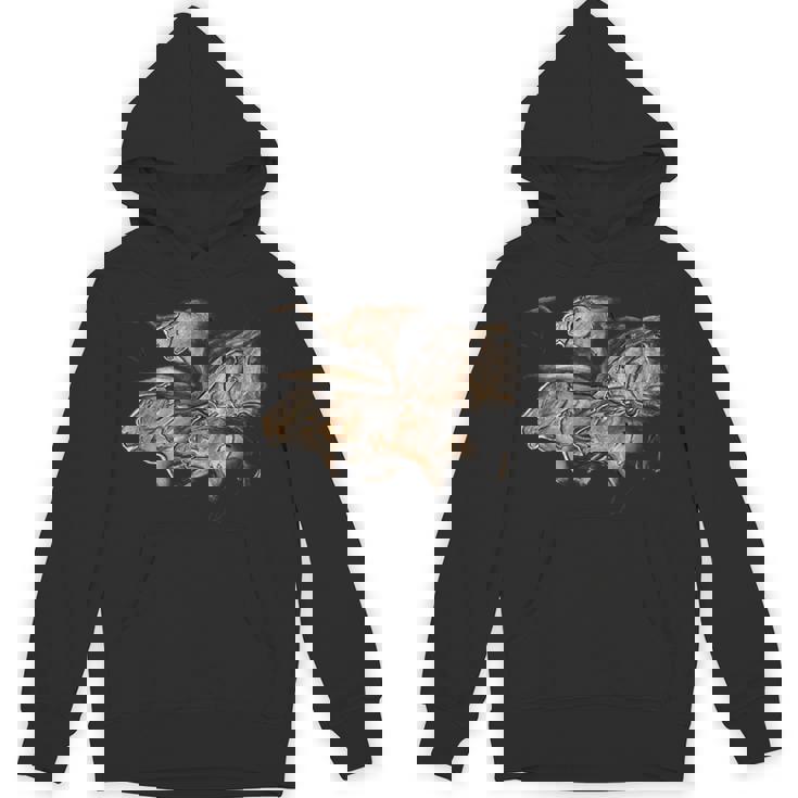 Chauvetのライオンの先史時代の石器時代の洞窟壁画 パーカー