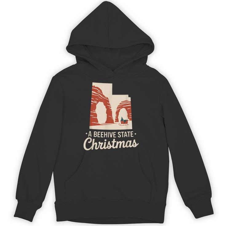 Christmas Family Reunion Trip Dinner Beehive State Utah Hoodie
