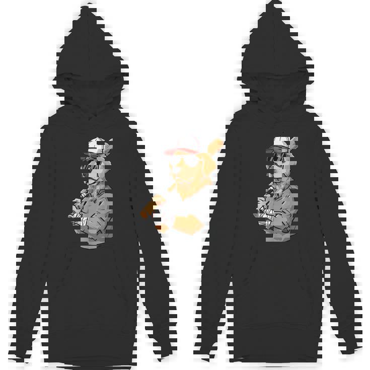 Cool Sports Dog Baseball Theme Playful Puppy Vibes Unisex Hoodie