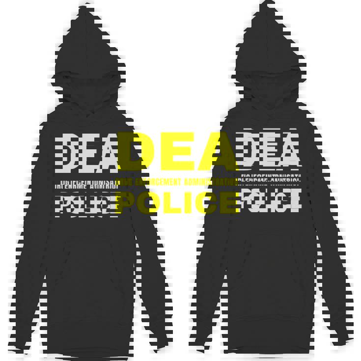 Dea 警察官 麻薬取締局 フロントプリント 長袖tシャツ パーカー