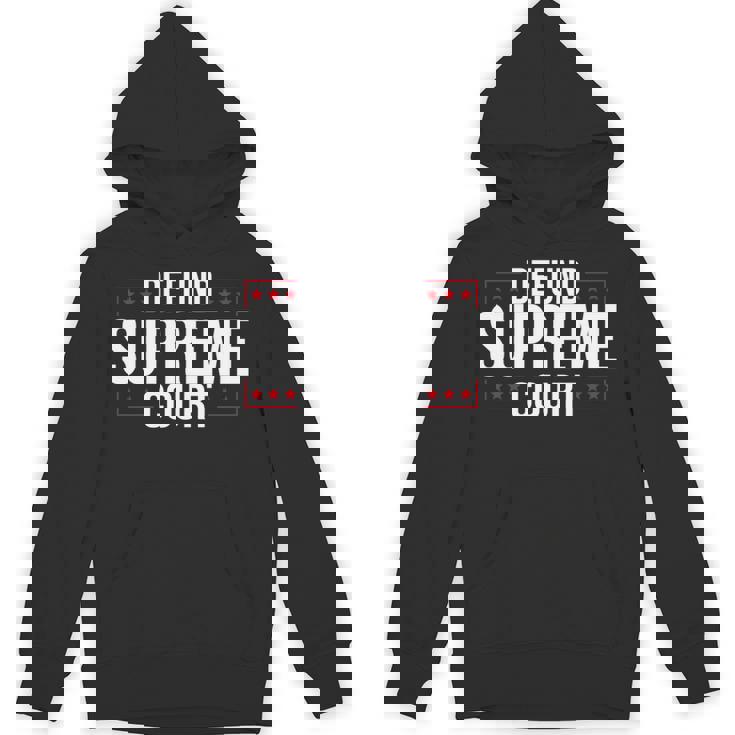 Defundupreme Court 政治的声明 長袖tシャツ パーカー