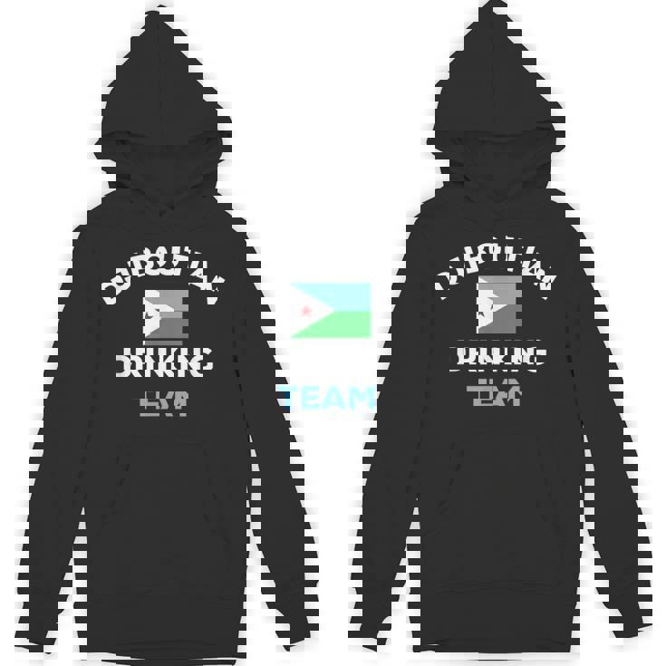 Djibouti Djiboutian Drinking Team Beer Flag Matching Unisex Hoodie