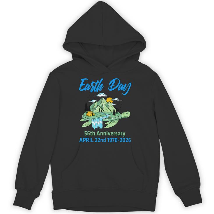 Earth Day 2026 56Th Anniversary Earth Day Turtle Hoodie