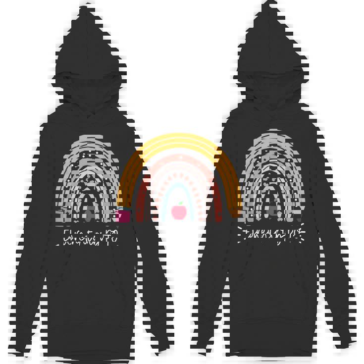 Elementary PTO Rainbow Parent Teacher Organization Student Unisex Hoodie