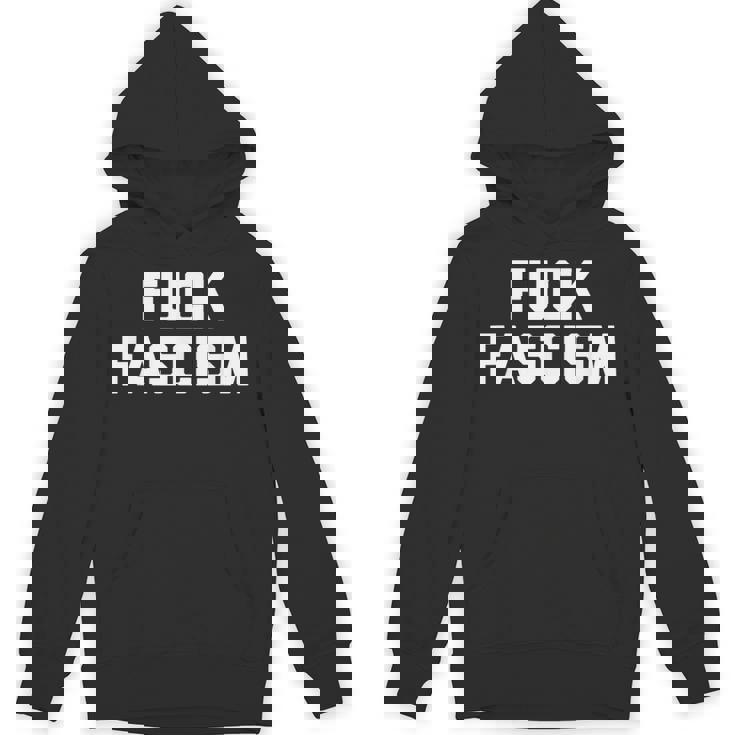 Fuck Fascism 面白い 言って クール ノベルティ 政治 パーカー