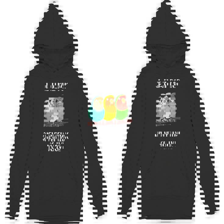 Cute Lovebirds Will Poop On All You Love パーカー