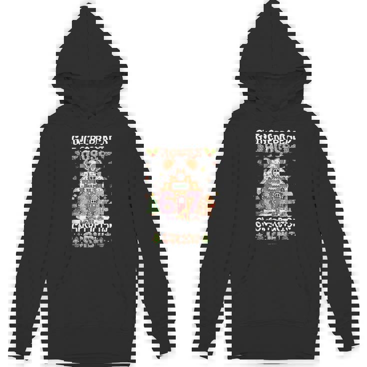 Gingerbread House Construction Crew 67 Decorating Baking Unisex Hoodie