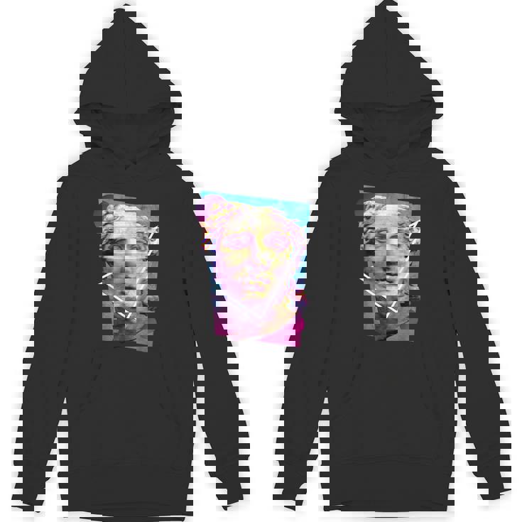 Glitchedenustatueaporwave パーカー