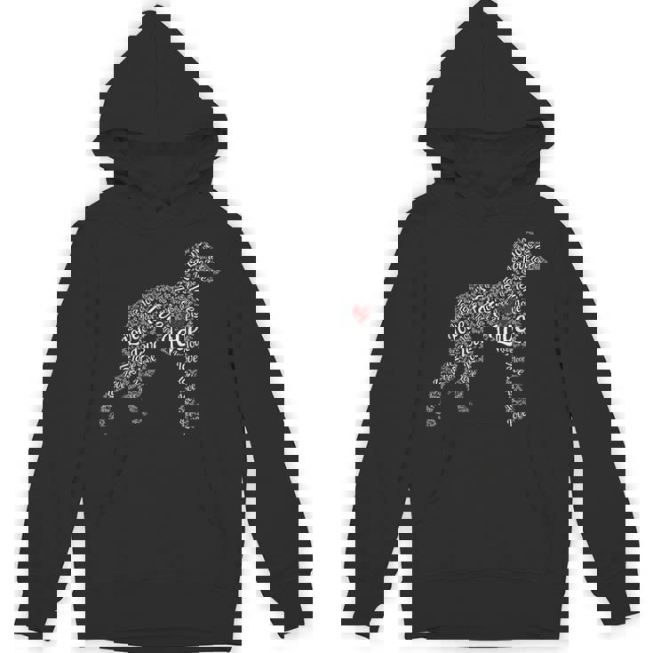 Greyhound I Love Greyhounds パーカー