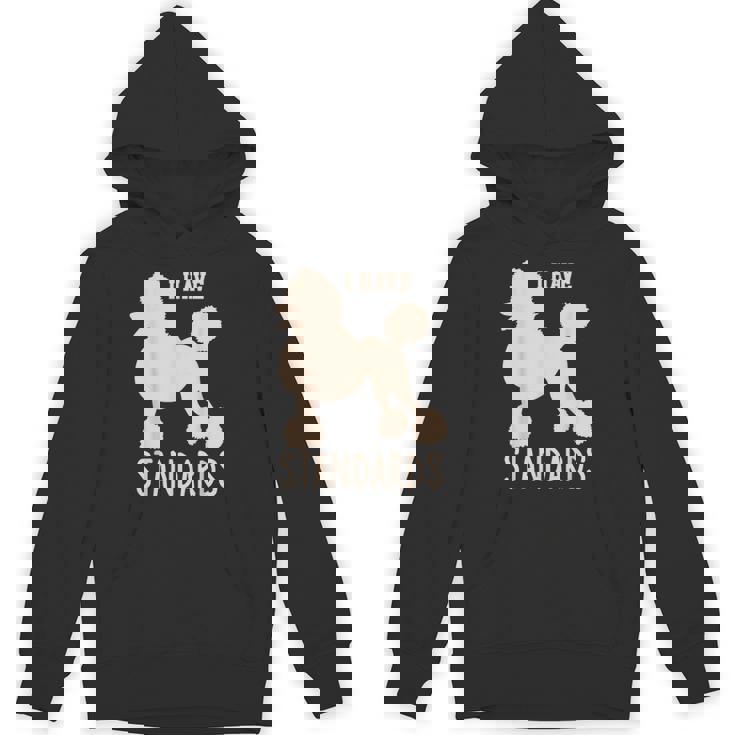 I Havetandards プードル キュート スタンダード プードル パーカー