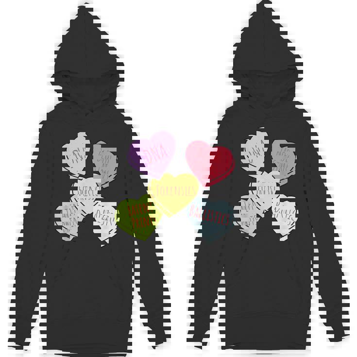 Heart Candy Forensics Science Valentines Scene Investigation Unisex Hoodie