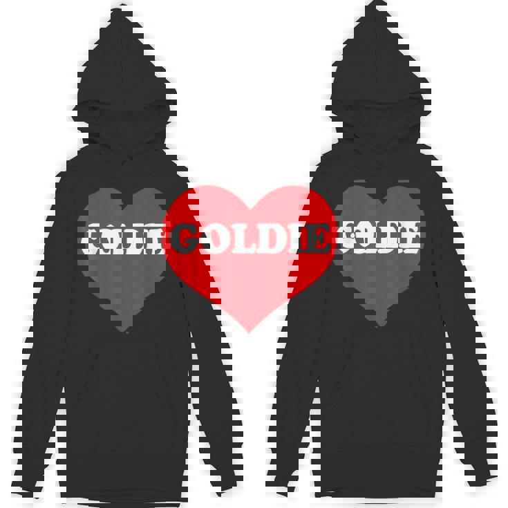 I Heart Goldie I Love Goldie カスタマイズ可 パーカー