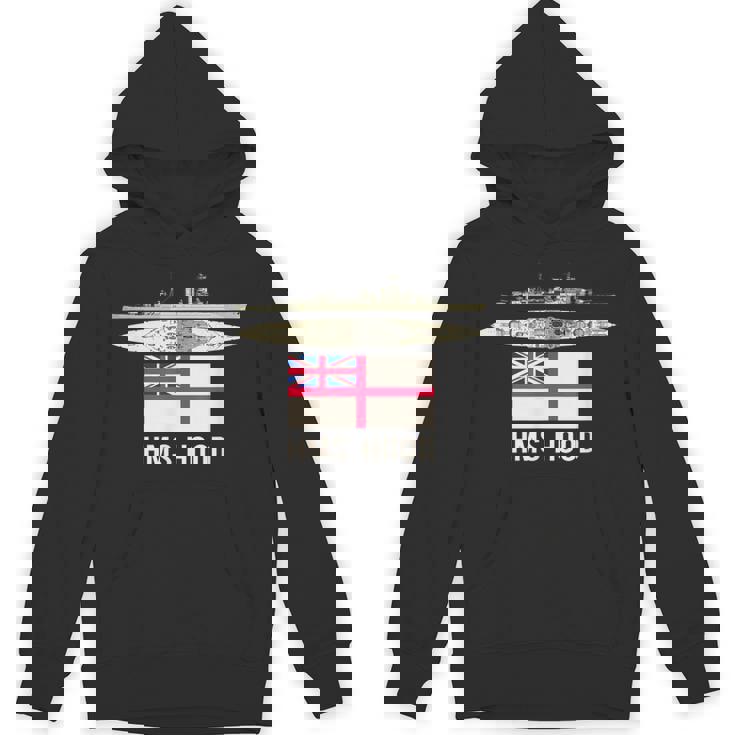 Hms Hood イギリス戦艦図 海軍旗 パーカー