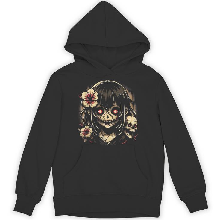 Horror Anime Manga Japanese Scary Kawaii Anime Goth Hoodie