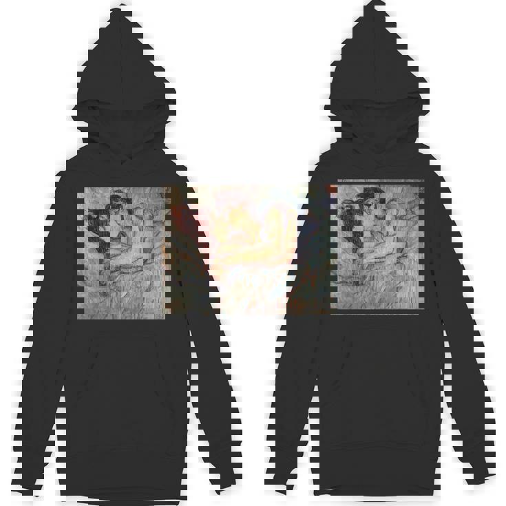 In Bed The Kiss アンリ・ド・トゥールーズロートレック Lgbtq アート パーカー