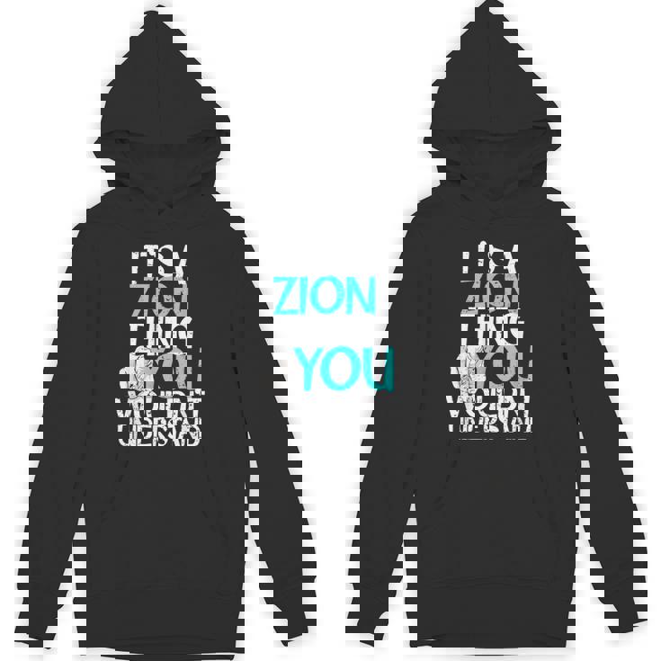 メンズ It's A Zion Thing You Wouldn't Understand パーカー