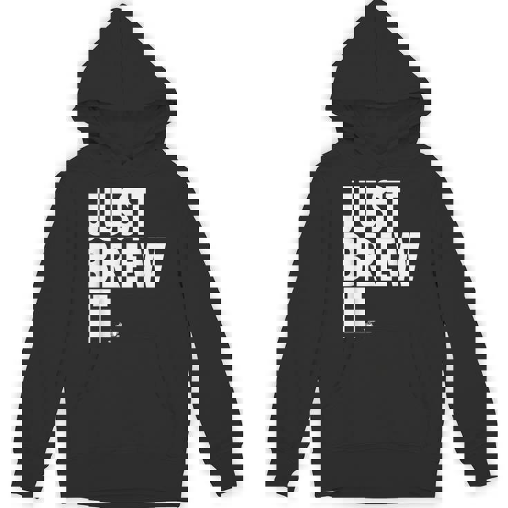 Just Brew It おもしろコーヒーシャツ パーカー