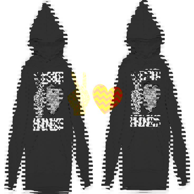 K Is For Kindness ASL Sign Language Unisex Hoodie