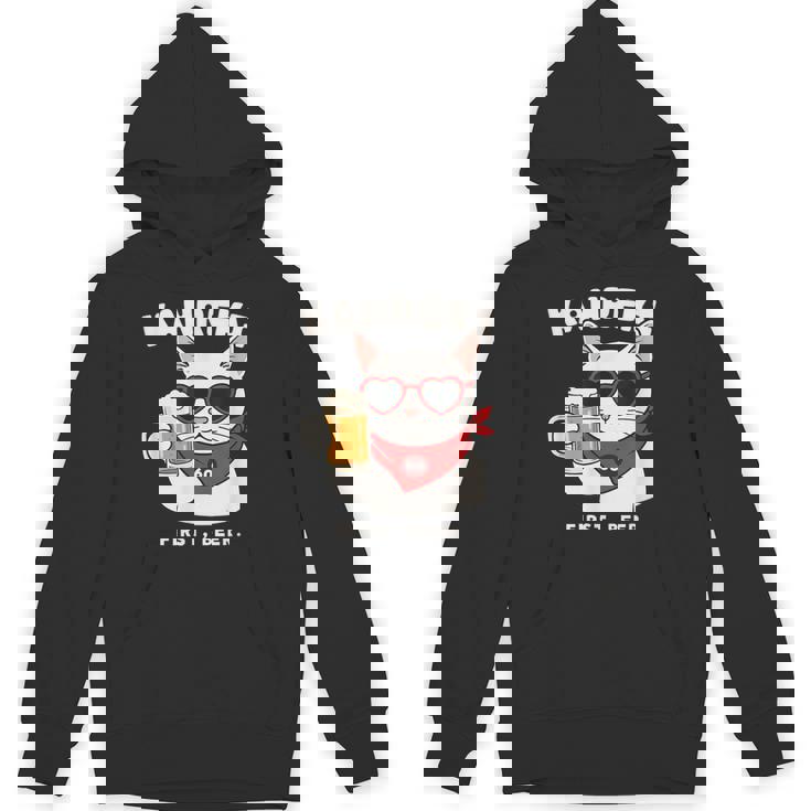 Kanreki 還暦 60歳 記念 猫 サングラス ビール 大人のユーモア パーカー