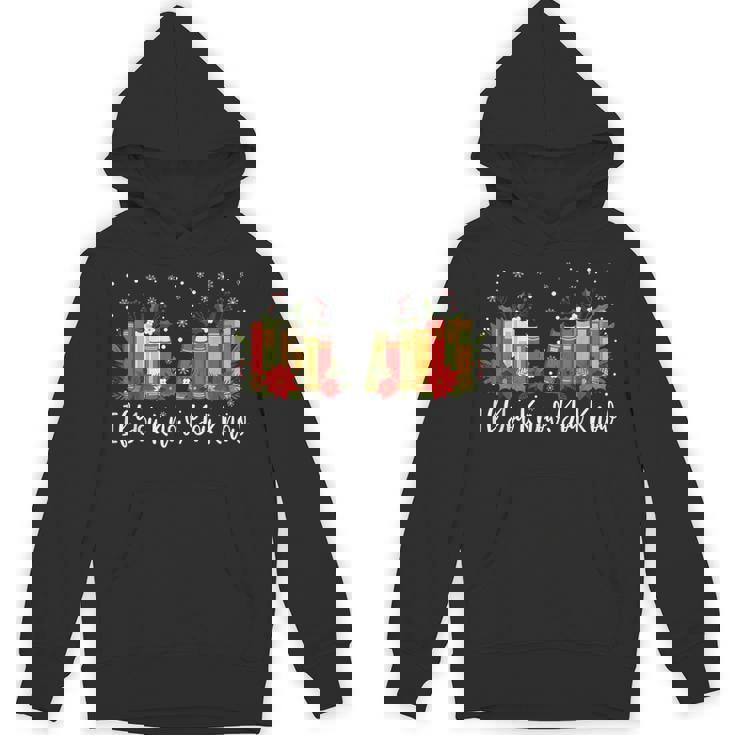 If You Know You Know 6 7 Reading Books Christmas Unisex Hoodie