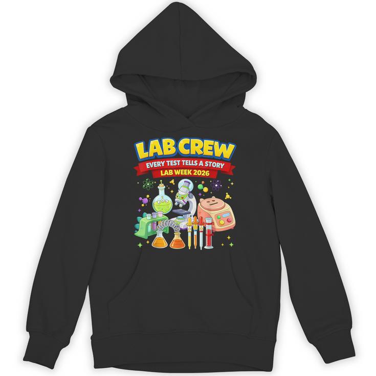Lab Crew Science Team Medical Tech Lab Week Appreciation Hoodie